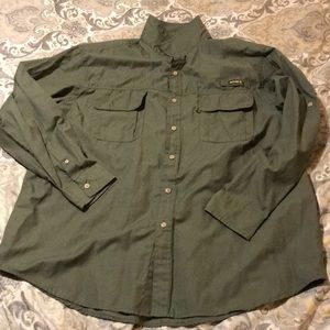 Mens Bass - Longsleeve button up shirt. 2XL